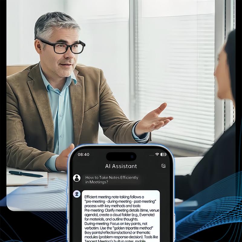 Smart AI Camera Glasses